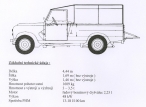 LAND ROVER 109 Serie 3 DPV ( Desert Patrol Vehicle )