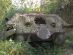 Sovtsk stedn tank T-34 ( vrak ) 