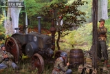 Zobrazit fotogalerii - Diorama Aufstehen! Abfahrt ! Belgien 1944