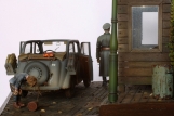 Diorama Fnf Minuten vor fnf, ITALIEN 1943