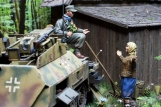 Diorama NOCH BENZIN BITTE..., UKRAINE 1944