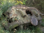 Zobrazit fotogalerii - Sovětský střední tank T-34 ( vrak )