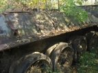 Sovtsk stedn tank T-34 ( vrak ) 